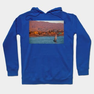 Egypt. Nile. Felucca. Hoodie